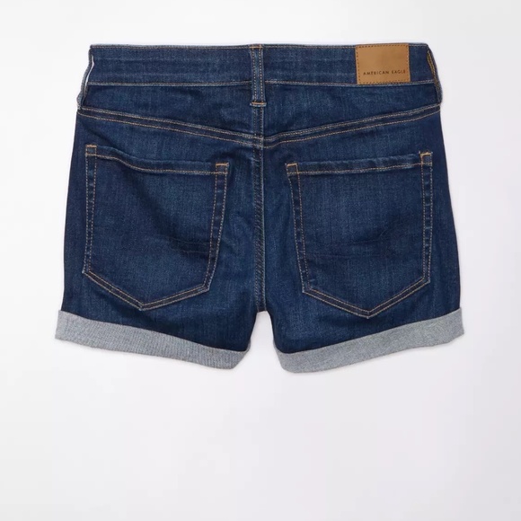 American Eagle -  AE Next Level High-Waisted Denim Short Short NTW - Picture 3 of 5
